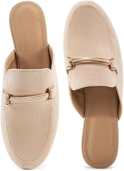 Alicegana Dressy Mules for Women Shoes: Comfortable Business Casual Loafers