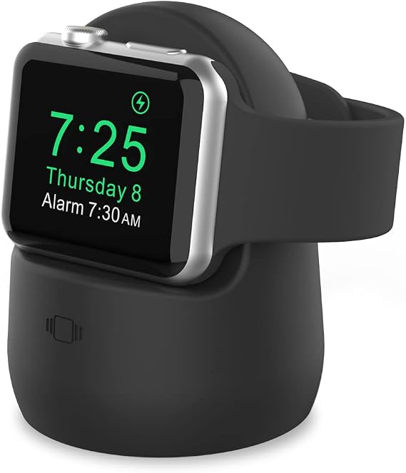 AhaStyle iWatch Stand Silicone Charging Dock Holder for Apple Watch Series