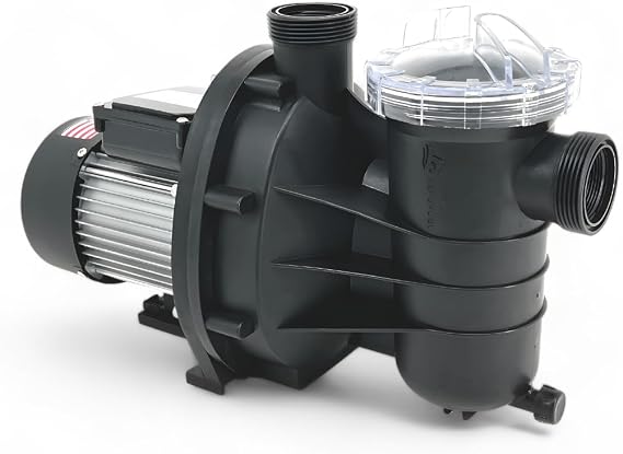 FibroPool ABG033 Above Ground Pool Pump - 2700 GPH - 0.33 HP - Aluminum