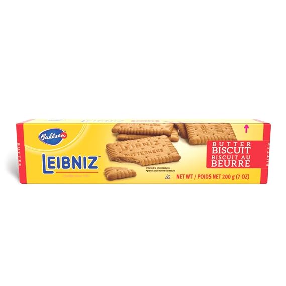 Bahlsen Leibniz Butter Biscuit Cookies (8 boxes)