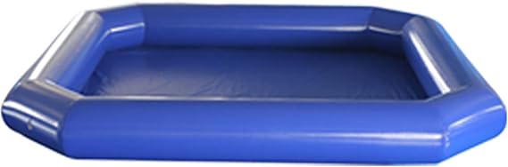 Large Commercial Inflatable Swimming Pool with Pump,Inflatable Pool Lounge Inflatable Pool Toys for Adults/Kids(Deep Blue, 16.4ft x 16.4ft x 2ft)