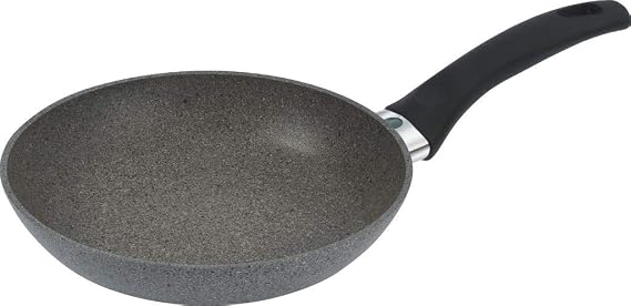 BALLARINI Non-Stick Frying Pan, Suitable for Induction, with Temperature Control, 20 cm, Aluminium, Ferrara Granitium