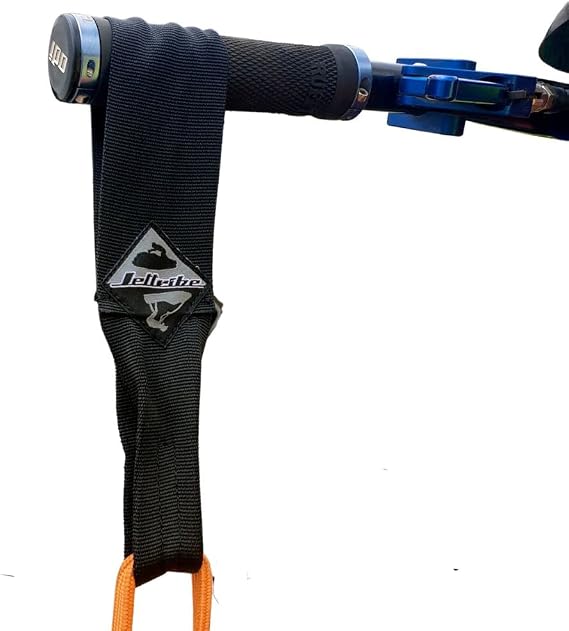 Jettribe Jet Ski Stand-up Handle Pole Tie Down Strap - Peace of Mind with Secure Boating Accessory - Heavy Duty Strapping for Safe and Reliable Watercraft Adventures
