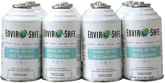 Envirosafe Arctic Air for R22 Air Conditioners case of 12 cans