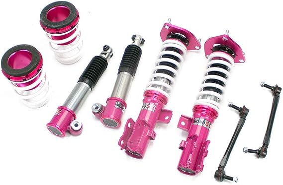 Godspeed MSS0215-A MonoSS Coil-overs Suspensions Kit for #Hyundai Elantra Sedan (UD) 2011-16, 16 Levels Damping, Ride Height Adjustable