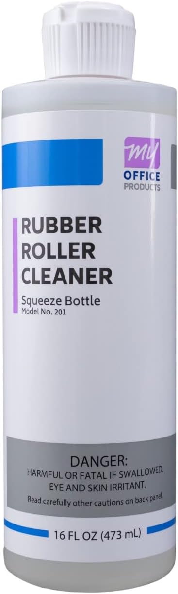 Rubber Roller Cleaner Rejuvenator - 16oz Squeeze Bottle