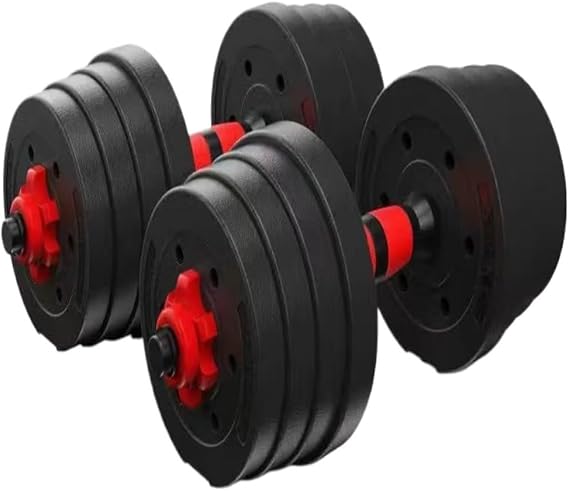 Dumbbel Dumbbell Men's Fitness Equipment Home Fitness Combination Adjustable Weight Pair Of Rubber-coated Dumbbells Barbell