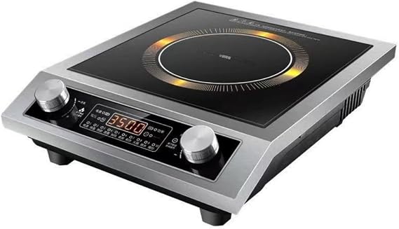 Induction Cooker, Tabletop Cooking Heater, Quiet Design, Ceramic Panel, Explosion-proof Glass Panel and Stainless Steel Body, Multifunctional, Electric Ceramic Stove, Compatible with Wok Pots