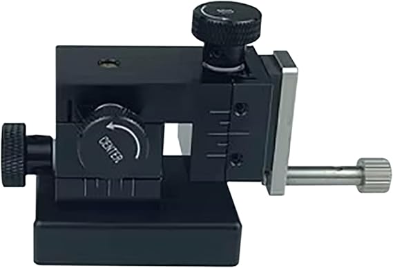 iDili YZ-500 Manual Probe Station Probe Test Seat DC Test Adjustment Seat IV CV Probe Holder Fine-Tuning XYZ Slide Table 5.0um