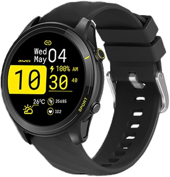 AWEI Smart Watch, 1.52 inch Smartwatch for Men Women (Answer/Make Call), Fitness Tracker with Multi Sport Modes, IP68 Waterproof, Activity Tracker Compatible with Android iOS