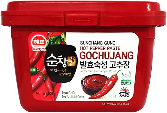 SAJO HAEPYO Korean Hot Pepper Chilli Paste HALAL Gochujang 500g
