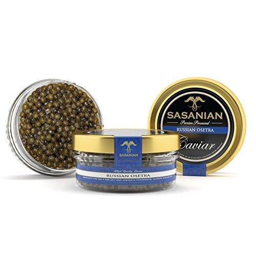 OVERNIGHT! Fresh Russian Osetra STURGEON Caviar - 2 oz
