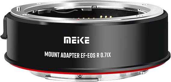 Meike 0.71X Speedbooster Lens Adapter for Canon EF Lens to RF APS-C Camera