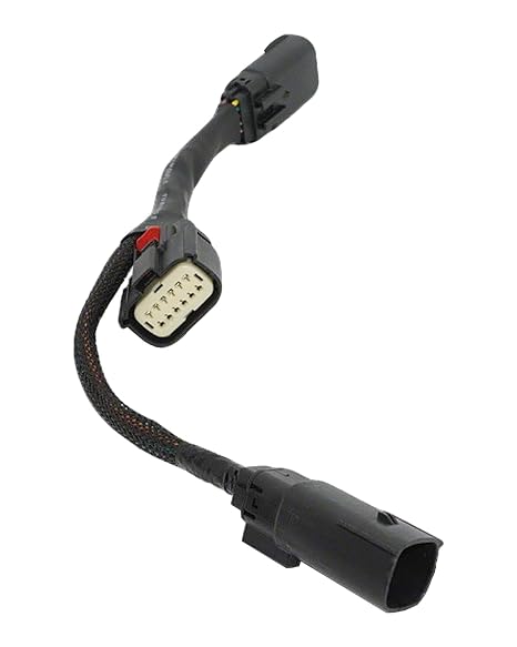 67801128 67801129 Quick Disconnect Tour Pak Wiring Harness - 12-Pin to 6-Pin Adapter Fits for Harley Davidson 2023 2024 Road Glide Street Glide, CVO/ST, Plug & Play LED Light Kit