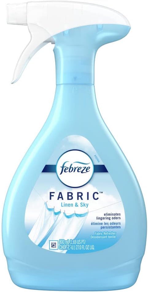 Febreze Odor-Eliminating Fabric Refresher, Linen & Sky, 27 Fl Oz