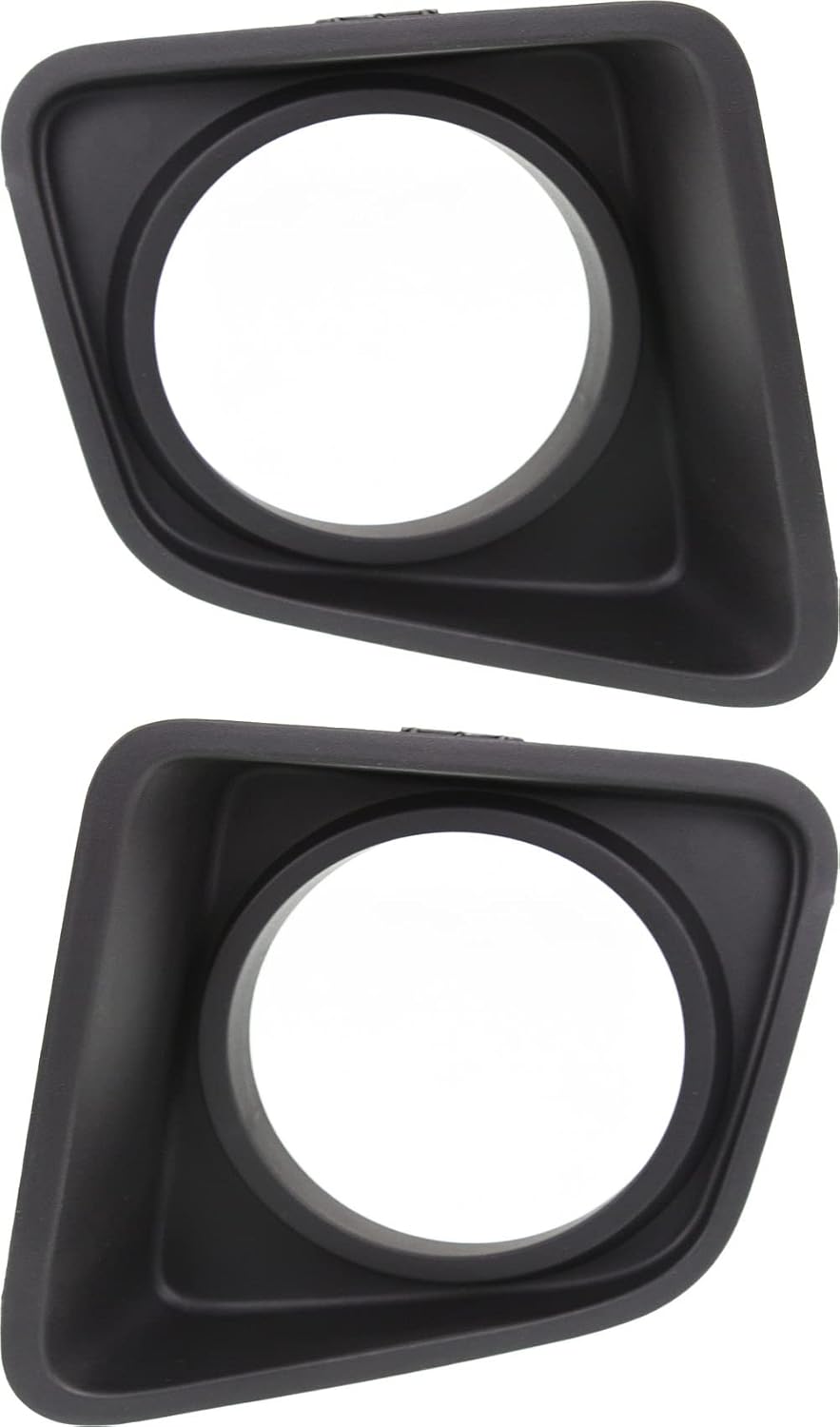 Garage-Pro Fog Light Trim SET Compatible with Toyota Tundra 2014-2021 Front, Driver and Passenger Side, Textured Black