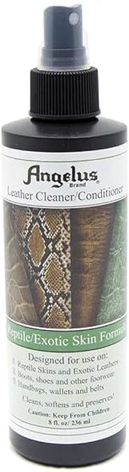 Angelus Reptile Exotic Skin Cleaner Conditioner 8 Oz.