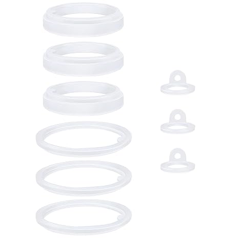 3/4 Sets Water Bottle Seals, Water Bottle Lid Replacement, Gasket 24/32/40/64oz Water Bottles Silicone Sealing Gasket Silicone Washers