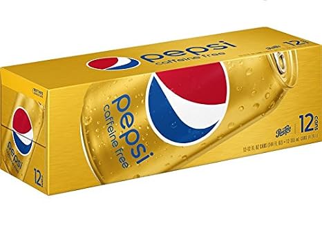 Pepsi Caffeine Free Cans, 12 Count, 12 fl oz Cans