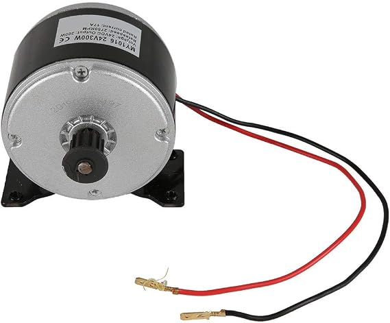 Electric Scooter Motor MY1016 24V 300W Aluminum Small Portable Brush Motor for Electric Scooter Vehicle, Prevesselcbgdykp1uh