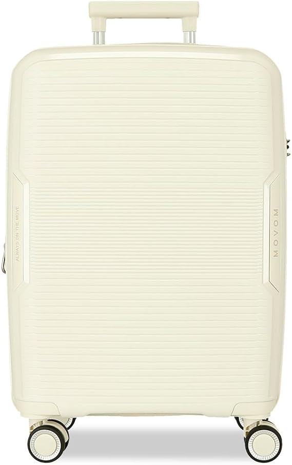 MOVOM Cabin Suitcase, White