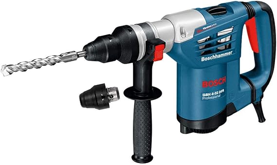 Bosch Professional GBH 4-32 DFR Crusher Drill (900 W, 4.7 kg, 4.2 J, Drilling Diameter in Concrete: 32 mm)