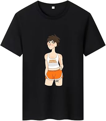 Femboy Hooters 100% Recycled T-Shirt - Femboy Clothes - Weeb - Femboys - Sissies - LGBTQIA - Catboy