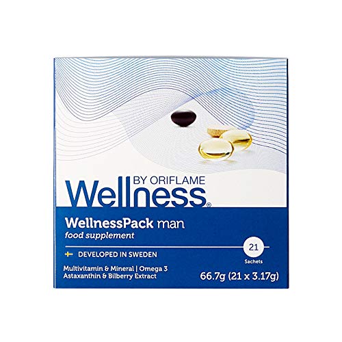 Buy 3 Get 1 Free WELLNESS BY ORIFLAME WellnessPack Man