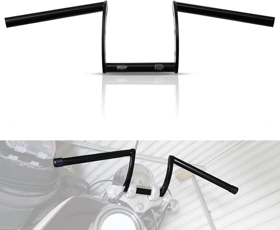 25mm 1" Z Bars Handlebar for Drag Custom Bobber Chopper Cruisers