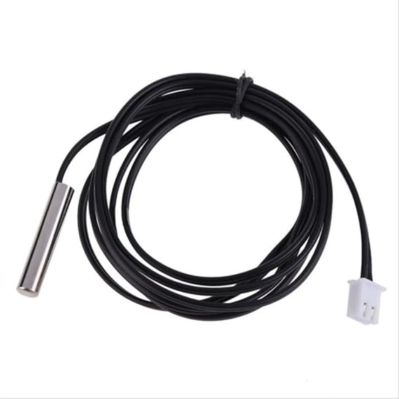 COKYIS 10K 1% 3950 Thermal Waterproof Cable 1m/5m/10m NTC Thermistor Air Conditioner Refrigerator Temperature Sensor (Color : 5m)