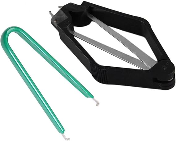 PLCC IC Chip Extractor Motherboard Circuit Board Component Puller and U Shape IC Chip Extractor Puller ROM Extraction Tool Kit for Arduino