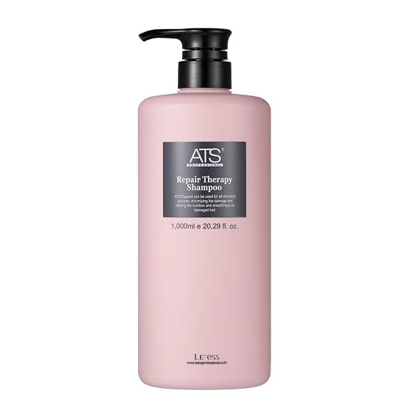 ATS Therapy Repair Shampoo, 1,000 ML, 33.9 fl. oz, with Amino Acids, Repairs and Nourishes