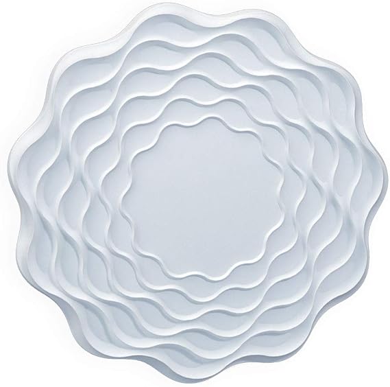 A LA MAISON CEILINGS Dalia DIY Glue-up Foam Ceiling Medallion, White