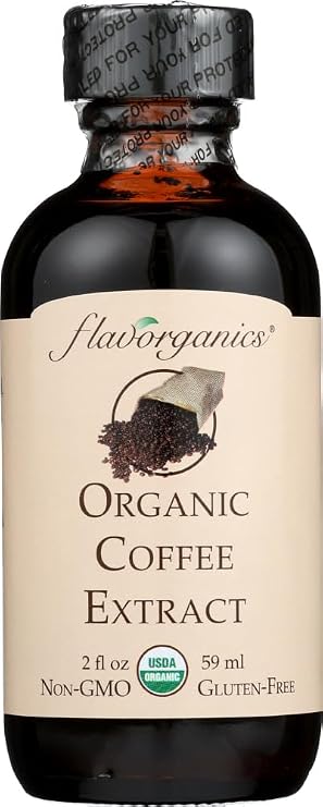 Flavorganics Organic Extract, Coffee, 2-Ounce Bottle