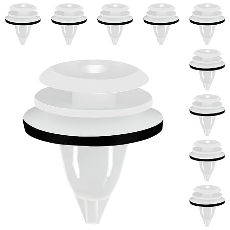 50pcs Universal Auto Body Fasteners - Car Panel Clips, Door Clips, Bumper Fasteners, Interior Trim Panel Retainers