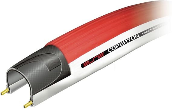 Elite Coperton Wheel Trainer Tyre, Red/White, 70 x 70 x 50 cm