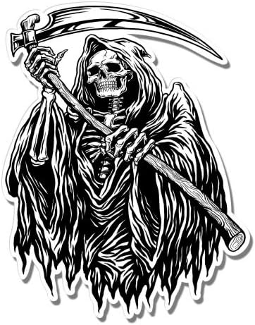 Grim Reaper - Vinyl Sticker Waterproof Decal