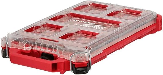 For Milwaukee 48-22-8436 5-Compartment PACKOUT Compact Low-Profile Tool Organizer