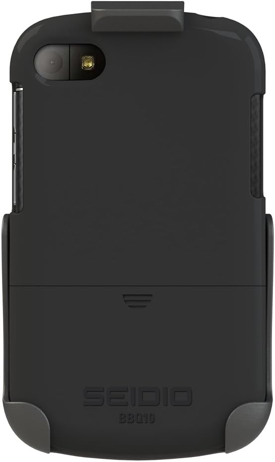 Seidio BD2-HR3BBQ10-BK SURFACE Case and Holster Combo for BlackBerry Q10 - Retail Packaging - Black