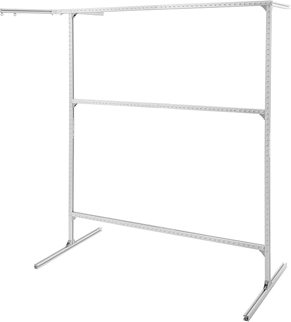 CRYBY Tufting Frame, Adjustable Rug Tufting Frame Kit Aluminum Alloy Tufting Cloth Stand with Yarn Tray, Freestanding Tufted Frame Rug Making Tools Kit for Artists, Crafters, Home Decor Enthusiasts