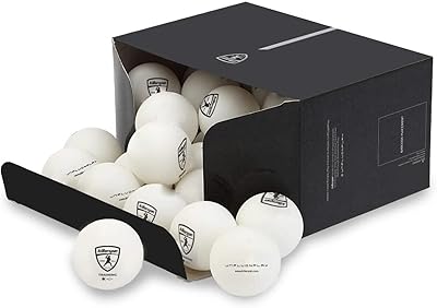 Killerspin 1-Star 40 Table Tennis Balls, 25-Pack | Regulation Size 40mm | High-Performance ABS Training Balls for Enhanced Durability and Consistent Bounce