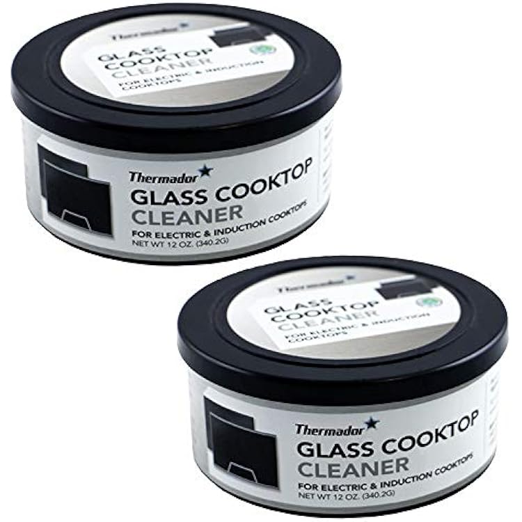 Thermador 12010031 Glass Cooktop Cleaner For electric & induction cooktops Set of Two 12-ounce tubs