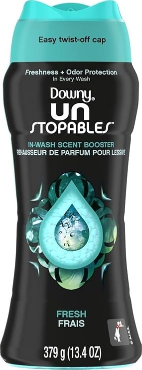 Downy Unstopables In-Wash Laundry Scent Booster Beads, Fresh, 13.4 oz