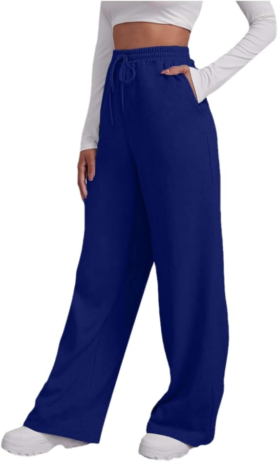Black Sweatpants Women Yoga Pants High Waisted Sweatpants with Pockets Casual Lounge Pants for Women Joggers Pant