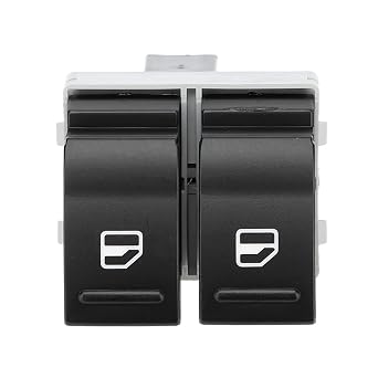aqxreight Drive Side Power Window Switches 7E0959855A Fit Fo Drive Side Power Window Switch 7E0959855A Fits T5 2005-2009 and 2009-2014 7E0959855A Switc
