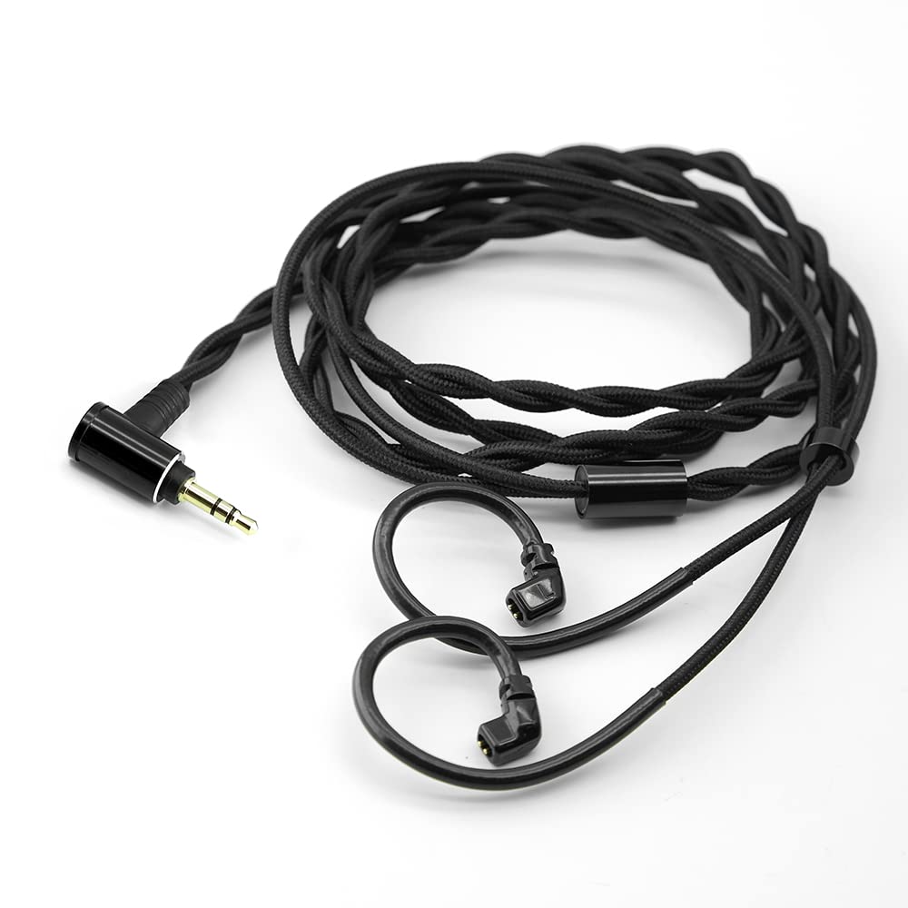 FAAEAL Replacement Cable 2.5mm3.5mm4.4mm Earphones Upgrade Cable for KZ EDX ZEX ZSN ZS10 PRO ZAS Zax DQ6S ZES EDS GK G5 GS10 UE RRM CCA CA16 Pro TRN MT1 Pro Headphone Cable C Pin with 3.5mm Jack