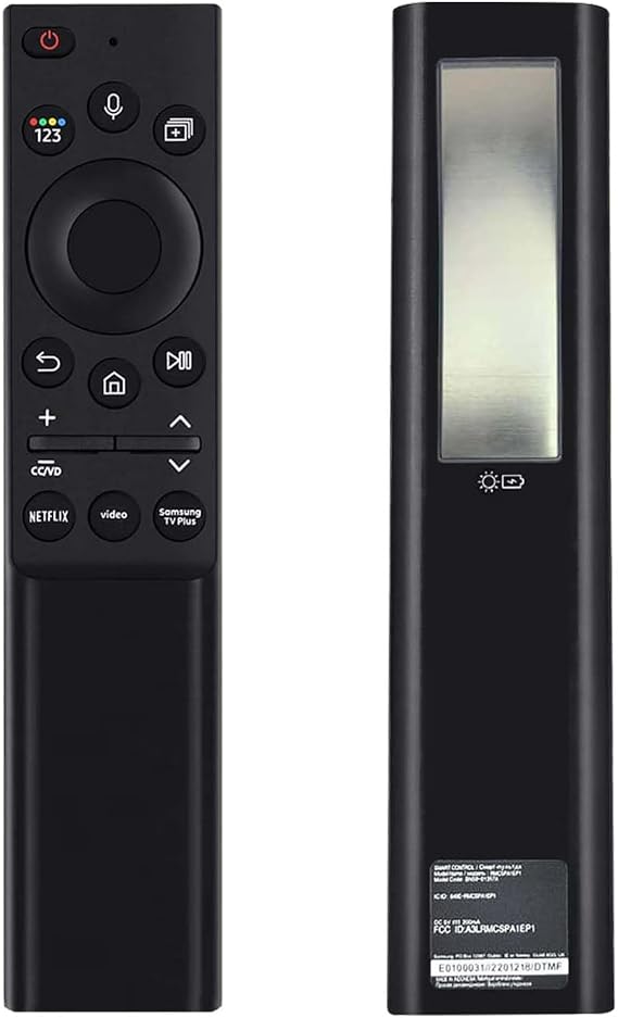 Original Voice Remote Control - BN59-01357A Solar Charging for Samsung 2021 and 2022 and2023 Smart TVs. Also Bn59-01358F Full Function Replacement