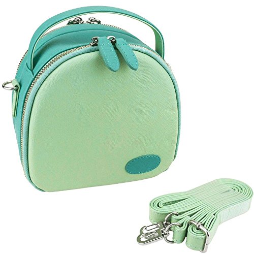 PHOTO4LESS Round Case For Fuji Instax Mini Camera Green - Top Value!!