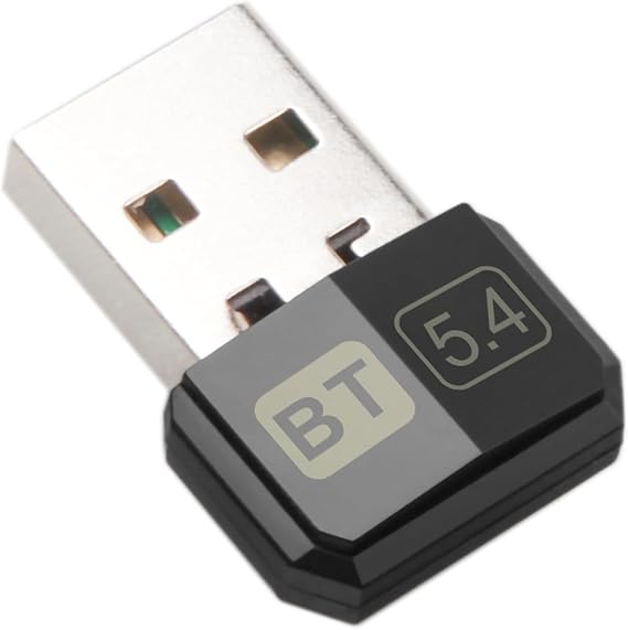 Bluetooth Adapter Pc, USB Bluetooth 5.4 Dongle Adapter for PC, Long Distance 328FT/100M Stick Driver Compatible with Computer Windows 11/10/8.1