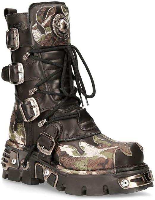 New Rock womens Combat Boots